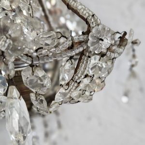 A_Pair_of_Italian_Crystal_Wall_Sconces_1940_s (1) A Pair of Italian Crystal Wall Sconces 1940's