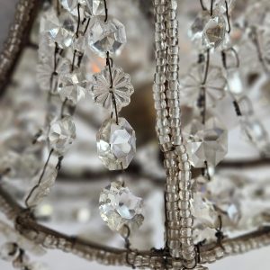 A_Pair_of_Italian_Crystal_Wall_Sconces_1940_s (6) A Pair of Italian Crystal Wall Sconces 1940's