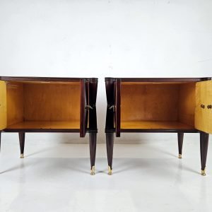 A_Pair_of_Italian_Mid_Century_Nightstands (1) A Pair of Italian Mid Century Nightstands