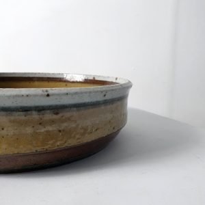 Boho Chic Ceramic Bowl by Drejargruppen for Rörstrand Sweden 1970's