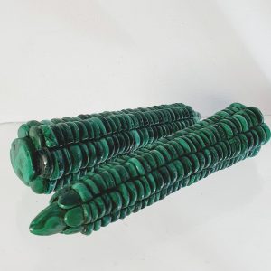 Decorative Corn on the Cob in Malachite