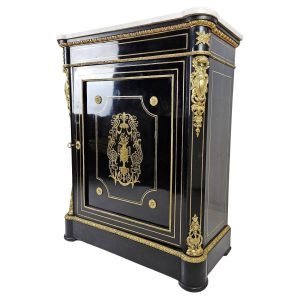 French Napoleon III Boulle Cabinet ca 1880