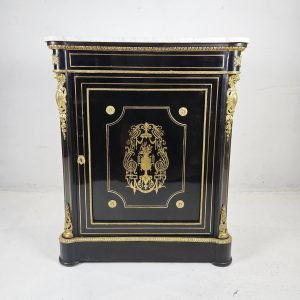 French_Napoleon_III_Boulle_Cabinet_ca_1880 (5) French Napoleon III Boulle Cabinet ca 1880
