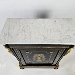 French_Napoleon_III_Boulle_Cabinet_ca_1880 (7) French Napoleon III Boulle Cabinet ca 1880