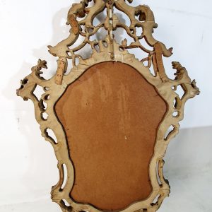 Italian Hand-Carved Gilded Rococo Mirror