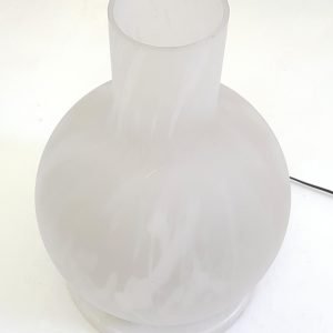 Italian Table Lamp in Marble and Murano Glass