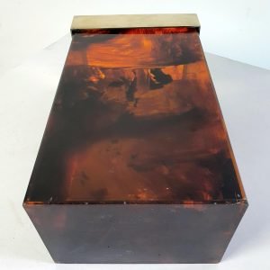 Italian_Vase_in_Tortoise_Lucite,_1970s Italian Vase in Tortoise Lucite, 1970s