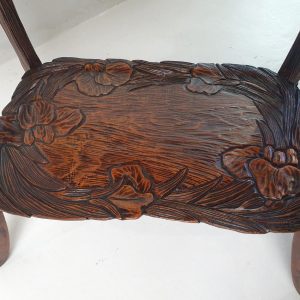 Japanese_Carved_Side_Table_from_Liberty_Co (4) Japanese Carved Side Table from Liberty & Co