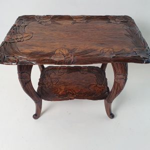 Japanese_Carved_Side_Table_from_Liberty_Co (9) Japanese Carved Side Table from Liberty & Co