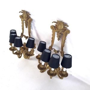 Large_Bronze_Wall_Sconces_Made_in_Italy (2) Large Bronze Wall Sconces Made in Italy