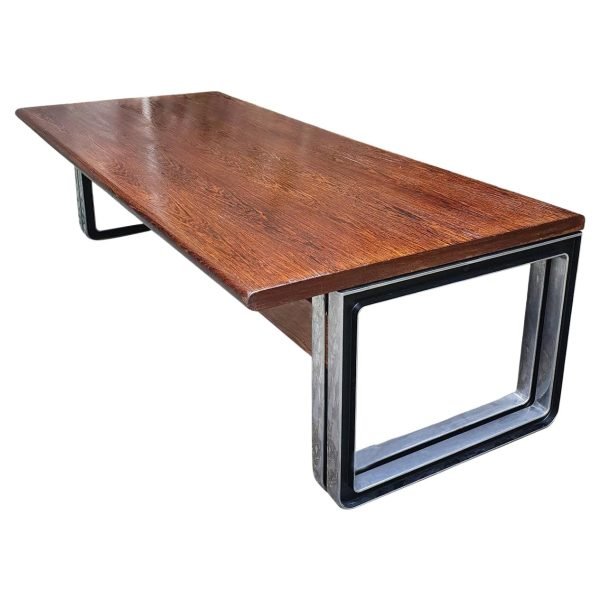 Large Desk T333 by Eugenio Gerli and Osvaldo Borsani for Tecno Italy