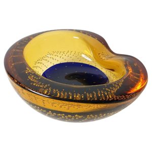 Mid-Century Murano Glass Bowl, Italy