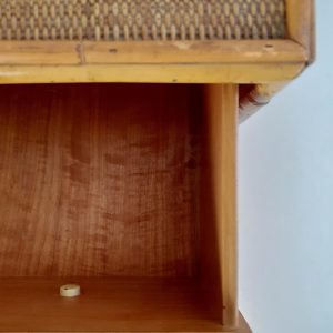 Mid Century Bamboo Dresser by Vivai del Sud, Italy