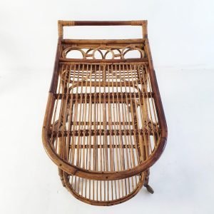 Mid_Century_Bar_Cart_in_Bamboo_and_Rattan,_Ita (1) Mid Century italian Bar Cart in Bamboo and Rattan, 1950's
