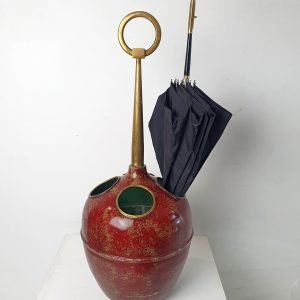 Mid Century Designer Umbrella Stand Italy