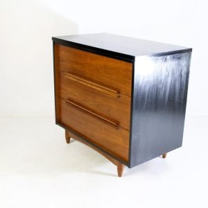 Mid Century Hardwood Dresser Italy