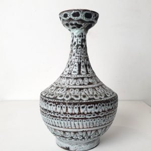 Mid Century Studio Ceramic Vase Italy