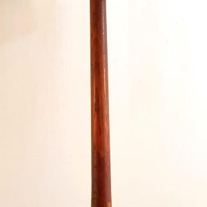 Mid Century Table Lamp in Oak by Luxus Sweden