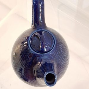 Mid Century Teapot and Jug Blå eld by Hertha Bengtsson for Gustavsberg Sweden