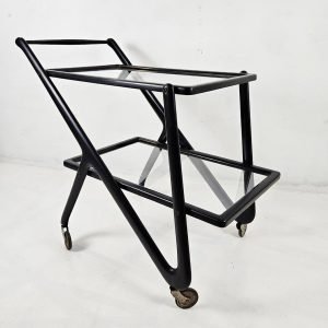 Midcentury Bar Cart by Cesare Lacca Italy
