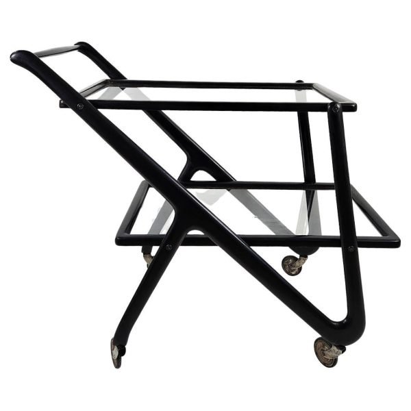 Midcentury Bar Cart by Cesare Lacca Italy