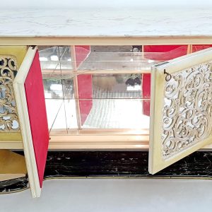 Midcentury_Italian_Credenza_with_Solid_Marb (10) Midcentury Italian Credenza with Solid Marble Top and Base