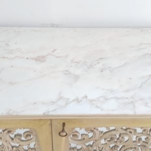Midcentury_Italian_Credenza_with_Solid_Marb (11) Midcentury Italian Credenza with Solid Marble Top and Base