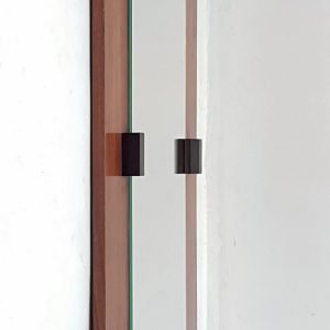 Midcentury Italian Rectangular Mirror