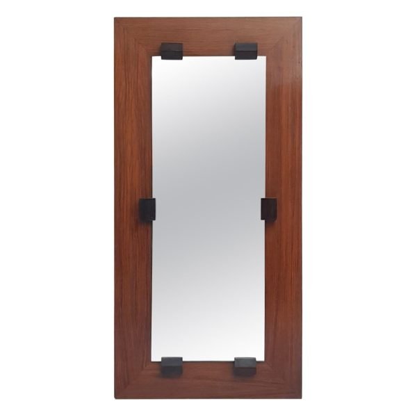 Midcentury Italian Rectangular Mirror