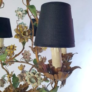 Midcentury_Italian_Tole_Chandelier (1) Midcentury Italian Tole Chandelier