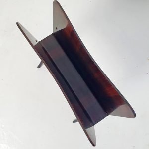 Midcentury Magazine Rack in the Manner of Ico Parisi, Italy