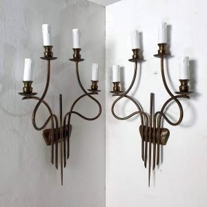 Midcentury_Wall_Sconces_by_Guglielmo_Ulrich (1) Midcentury Wall Sconces by Guglielmo Ulrich