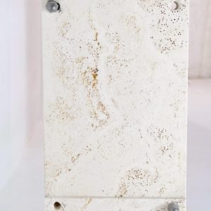 Sculptural Wall Unit in Travertine, Italy, 1970s