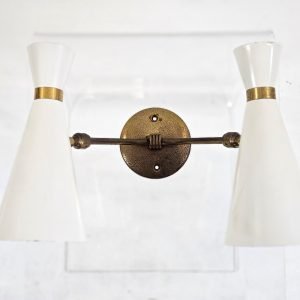 Single_Mid_Century_Italian_Wall_Sconce (1) Single Mid Century Italian Wall Sconce gold