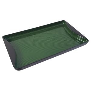 Striped Vintage Tray in Lucite by Guzzini 1970's Italy