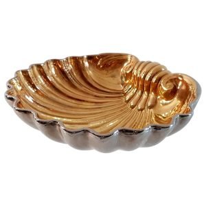 Vintage Large San Marco Ceramic Clam Bowl, Italy