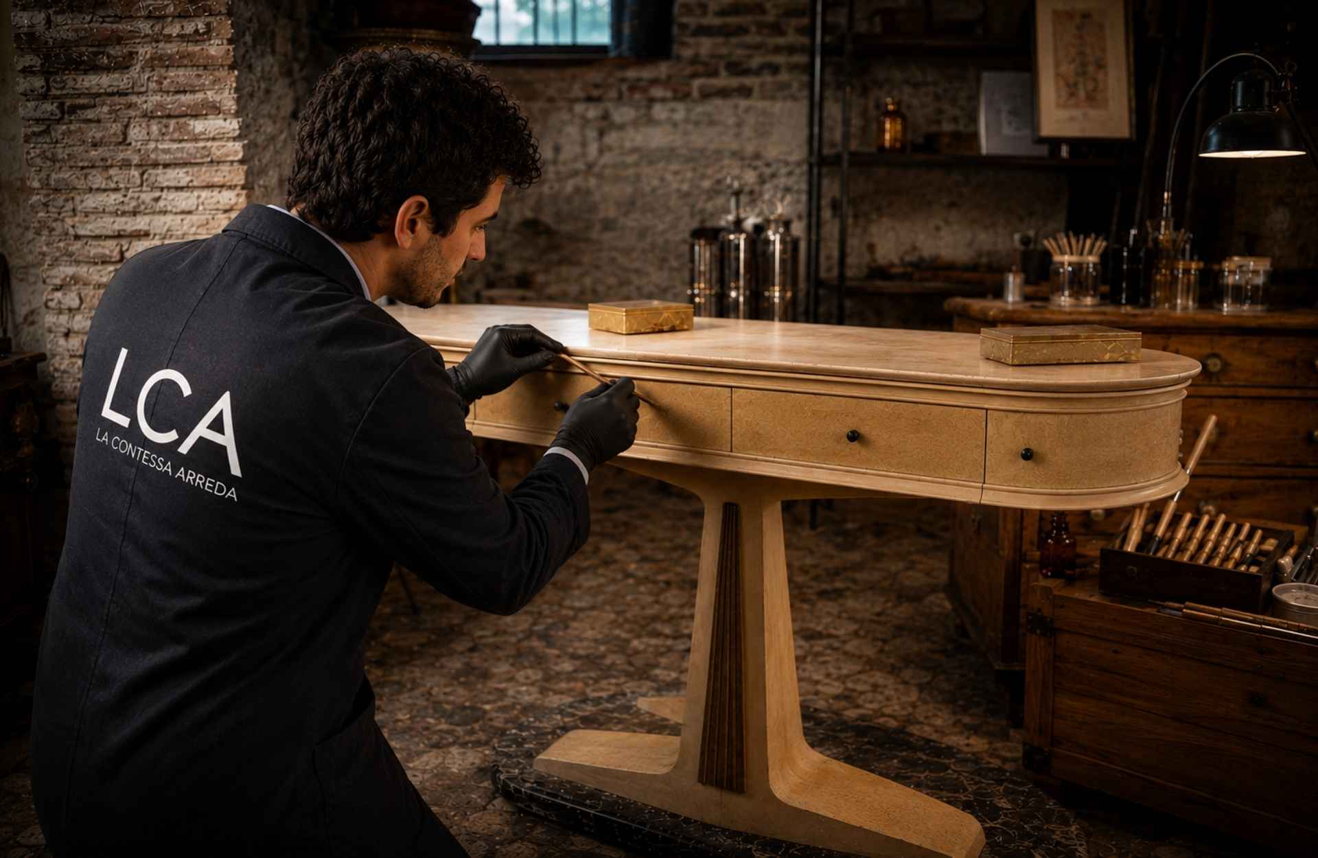 Italian Vintage Furniture Restoration lca